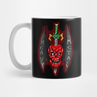 Heavy Metal Skull Mug